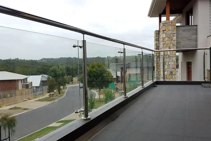 Clear Deck Railing