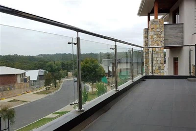 Clear Deck Railing